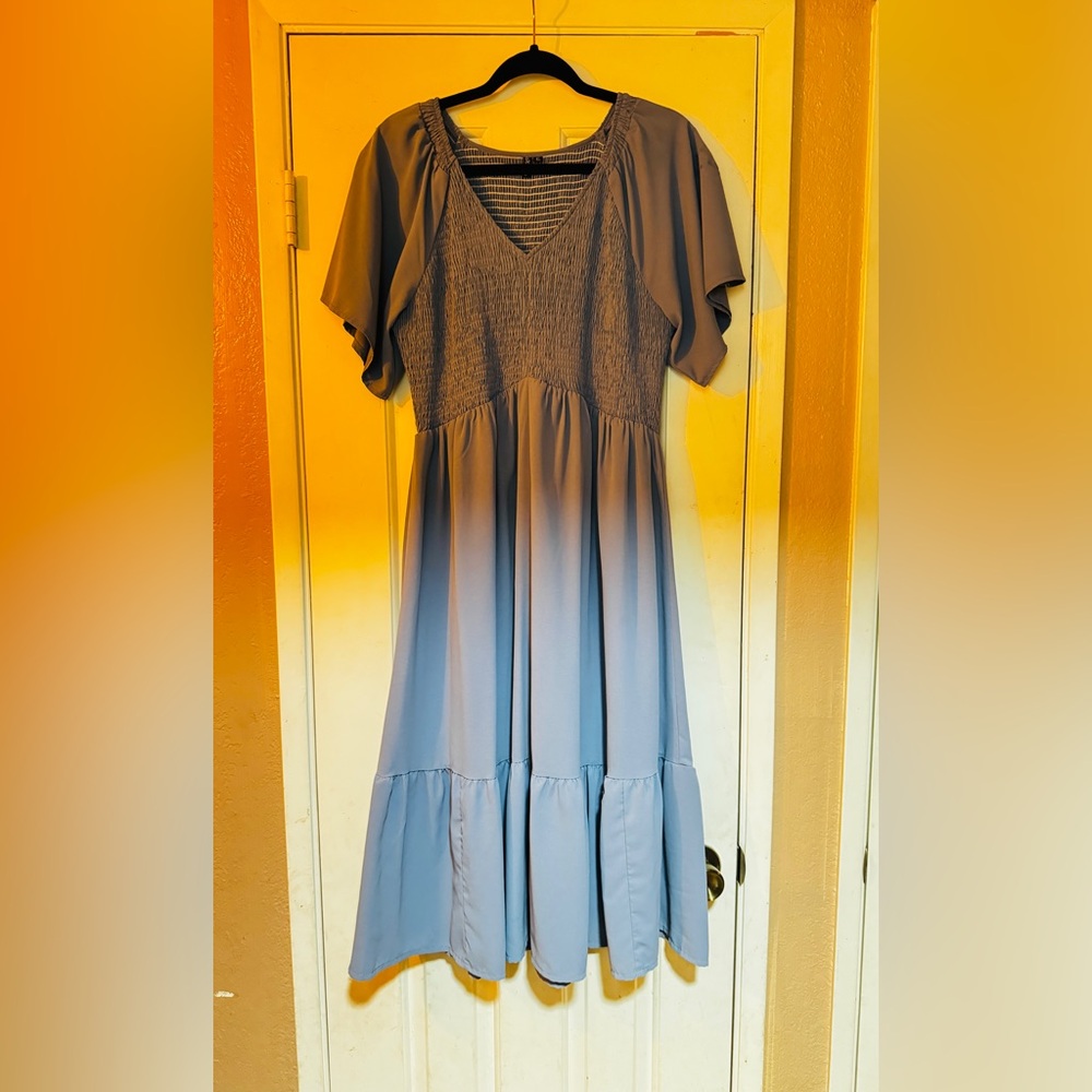 Casual Blue Dress